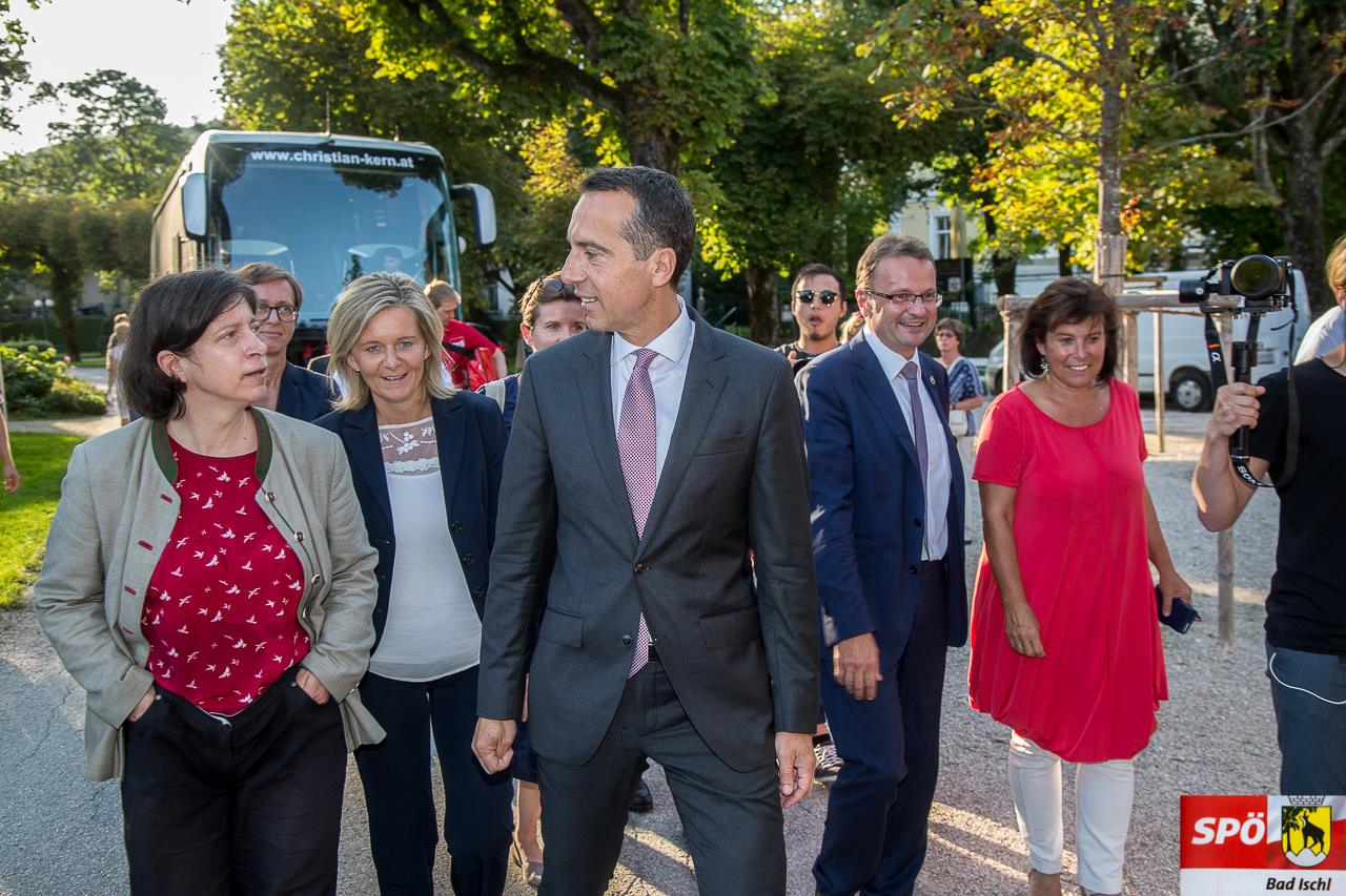 Bundeskanzler Christian Kern in Bad Ischl | SPÖ Bad Ischl